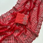 Designer partywear sarees