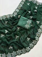 Designer partywear sarees - Image 2