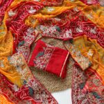Bandhej Saree